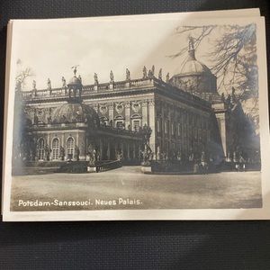 12 original Photographien  Postdam-Sanssouci Serie IV
